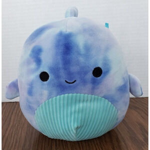 Squishmallows Cyan the Blue Whale 7-Inch Plush